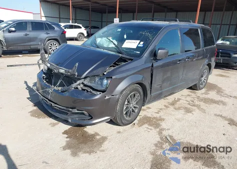 2017 Dodge Grand Caravan Gt из США, поврежденный, VIN 2C4RDGEG1HR717180